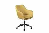 Inter Link Sedia Girevole, Poliuretano, Grigio, 61,50 x 63 x 91 cm