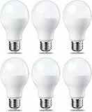 Amazon Basics - Confezione da 6 lampadine a LED, con attacco Edison E27, piccole, da 13 W (equivalenti a 100 W), luce bianca fredda, non dimmerabili