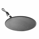 NAMAI - Padella Antiaderente 32 cm - Padella Pietra - Padella Per Piadina- Adatta alla Lavastoviglie - Alluminio - Padella per Crepes- Padella crepes- Padella Pancake - Padella per Pancakes