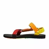 TEVA Sandali sportivi casual da donna universali ad asciugatura rapida, Multicolore arcobaleno., 37 EU
