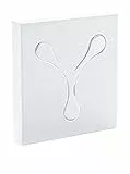 Wink design ,Virginia, Appendiabiti da Muro, Metallo, Bianco