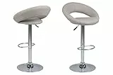 AC Design Furniture - Sgabello da bar, colore Tortora, 1 pezzo
