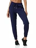 AURIQUE Joggers Donna, Blu Marino, 44