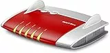 AVM Fritz! Box 4020 International Router Wireless N 450, 1 USB per Modem 3G-4G, 4 Porte LAN, Access Point, Design Compatto