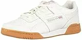 Reebok Workout Plus, Sneaker Unisex - Adulto, White Carbon Classic Red Reebok Royal Gum, 38.5 EU