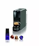 Nespresso Essenza Mini XN110B, Macchina da Caffè Krups, 0.6 L, Grigio Scuro