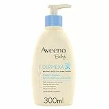 Aveeno Baby, Bagno Doccia Idratante, Bagnoschiuma , Dermexa, per Pelle Molto Secca con Prurito, Pelle Tendenza Atopica, 300ml