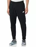 Nike Sportswear Club Jggr Ft, Pantalone Sportivo Uomo, Black/Back/(White), M