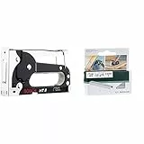 Bosch Professional graffatrice manuale HT 8, legno, tipo di graffa 53 & Bosch 2609255822 - Graffette tipo 53, 11,4 x 0,74 x 12 mm, confezione da 1.000