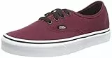 Vans UA Authentic, Scarpe da Ginnastica Unisex-Adulto, Rosso Port Royale bla, 38.5 EU