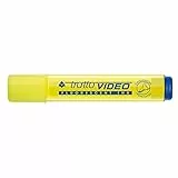 Tratto Video 830201 - Evidenziatore Video, colore: Giallo, confezione da 12