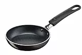 Tefal Mini padella blini B57000 Simple Cook 12 cm | rivestimento antiaderente | facile pulizia | cottura sicura | manico rivettato | segnale termico | nera (non per induzione)