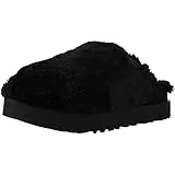 UGG Fuzz Sugar Slide, Pantofole Donna, Black, 40 EU