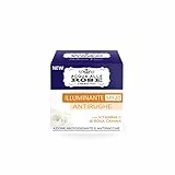 Acqua alle Rose, Crema Viso Illuminante Antirughe con Vitamina C di Rosa Canina e Vitamina C Micellare, Antirughe, Antimacchie, Antiossidante e Illuminante, SPF20, Pelle Elastica e Radiosa - 50 ml