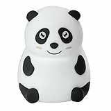 InnoGIO GIOpanda, Luce Notturna per Bambini a Forma di Panda, Silicone Morbido, 8 Colori Alternati, Ricarica Cavo USB, Lampada da Comodino Adatta anche ai Neonati