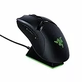 Razer Viper Ultimate con Dock di Ricarica, Mouse da Gioco Ambidestro Per E-Sport Alimentato Dalla Tecnologia Wireless Hyperspeed, Sensore Ottico Focus + 20K, Leggero 74g, Chroma RGB, Nero