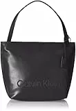 Calvin Klein Set NS Shopper, Borsa Tote Donna, CK Nero, One Size