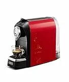 Bialetti Super, Macchina Caffè Espresso per Capsule in Alluminio, Supercompatta, Serbatoio 700 ml, Rosso