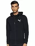 Puma Evostripe Hooded, Giacca Tuta Uomo, Black, L