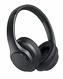m MU Cuffie cancellazione Attiva Rumore, Cuffie Bluetooth, Cuffie senza fili Cuffie TV, Cuffie Over Ear, 40 Ore Di Riproduzione, Bassa latenza, Cuscinetti in Memory Foam, da Viaggio e per l’Ufficio