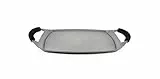 Excelsa Forn-Ok Piastra Grill, Alluminio Forgiato con Rivestimento Antiaderente, Grigio