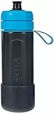 Bottiglia con filtro per l'acqua integrato BRITA Fill & Go Active, plastica, Blue, 7.6 x 8 x 25.5 cm