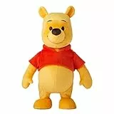 Disney Mattel Winnie the Pooh Peluche con l'effigie Winnie (30,5 cm), giocattolo in tessuto che canta e cammina, collezionabile, giocattolo per bambini dai 3 anni, HHL47