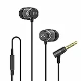 SoundMAGIC E11 Auricolari In Ear con Cavo Antigroviglio e Senza Microfono Cuffie con Filo HiFi Stereo con Isolamento Acustico Bassi Potenti Nero