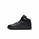 Nike Court Borough Mid 2 (PSV), Scarpe da Basket, Nero, 33.5 EU