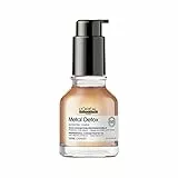 L'Oréal Professionnel | Olio Professionale Concentrato per Tutti i Tipi di Capelli, Stop a Rottura e a Colori Indesiderati, Per Capelli Brillanti e Morbidi, Senza Risciacquo, Metal Detox, 50 ml