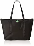 Lacoste NF3618YA Borsa donna Donna, Nero Verde Fluo, Taglia unica