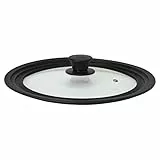 Steuber Coperchio universale con vapore in silicone per la cottura 28 centimetri 30 centimetri 32 centimetri Diametro