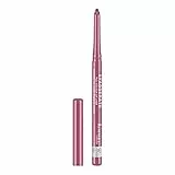 Rimmel London Matita Labbra Automatica Exaggerate, Lunga Durata. Tratto Preciso e Colore Intenso, 063 Eastend Snob, 0.25 g