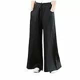 NOAGENJT Pantaloni Premaman Donna Pantaloni da Lavoro Donna Neri Pantaloni Donna Felpati Interno Jeans Neri Strappati 10/11 da Ragazza Pantaloni Donna Curvy Invernali Eleganti M 3.99