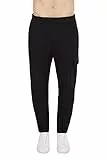 ARMANI EXCHANGE Pantaloni cargo in pile, Pantaloni casual Uomo, Nero, XXL
