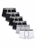 Navigare 312 Boxer, Multicolore (Bianco/ Nero/ Blu/ Grigio), XX-Large (Taglia produttore:7), Pacco da 6, Uomo