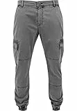 URBAN CLASSICS Pantaloni Uomo Cargo, in Stile Militare, Pantaloni Cargo Jogging con Grandi Tasche Laterali, Disponibile in Diversi Colori e Taglie 30 - 44
