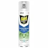Raid Essentials Mosche e Zanzare Spray Insetticida, Con Ingrediente Attivo a Base Vegetale, 1 Confezione da 400 ml