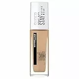 Maybelline New York Fondotinta Liquido SuperStay 30H Active Wear, Alta coprenza e lunghissima tenuta senza effetto maschera, Warm Nude (31), 30 ml