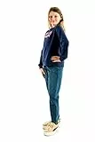 Levi's Batwing Crewneck Sweatshirt Bambine e Ragazze, Blu (Medieval Blue), 8 anni