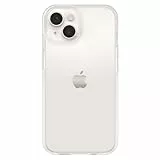OtterBox React 77-92770 - Custodia trasparente per Apple iPhone 15 Plus (6,7 pollici), antimicrobica, Drop+, standard militare, bordi rialzati, custodia rigida, impugnatura morbida, ultra sottile