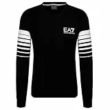 Emporio Armani Felpa Sweatshirt Uomo EA7 3YPM91 PJ05Z (Nero, XL)