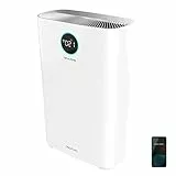 Cecotec Purificatore d'Aria Connesso TotalPure 2500, 200 CADR, Copertura 65 m3, Display LED, Controllo Wi-Fi