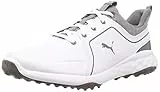 PUMA Grip Fusion 2.0, Scarpe da Golf, Uomo, Puma White/Quiet Shade, 44 EU