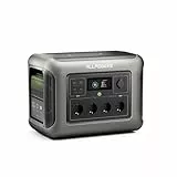 Generatore di Corrente Portatile ALLPOWERS R1500, 1152Wh 1800W (3000W Picco) Uscita AC, LiFePO4 Centrale Elettrica Portatile, Tranquillo Protable Power Station, UPS, per Campeggio Viaggi Emergenza