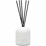 Blomus Profumo 69218 Set di fragranze per Ambienti, French Cotton Lily White, Calcestruzzo, Vetro colorato, plastica, Giglio Bianco, 9 cm