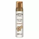 Hawaiian Tropic - Self Tanning Foam Light/Medium, Autoabbronzante in Mousse per Pelli Chiare/Medie, Formato 200 ml, con Aloe Vera e Vitamina E