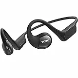 TOZO OpenReal Cuffie ad Orecchio Aperto Bluetooth 5.3 Cuffie Senza Fili a Conduzione D'aria Auricolari Sportivi con Suono Premium, Auricolari Dual-Mic la Riduzione Del Rumore Di Chiamata Per la Corsa
