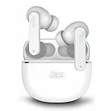 JAZ SBS Auricolari Loop Tws True Wireless Stereo Bianco, In-Ear, Basetta da 400 Mah, Tasti per Gestione di Musica e Chiamate, Microfono Integrato, 6 gommini inclusi, Unica