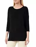 ONLY ONLGLAMOUR 3/4 Top Jrs Noos T-Shirt, Nero (Black Black), Large Donna